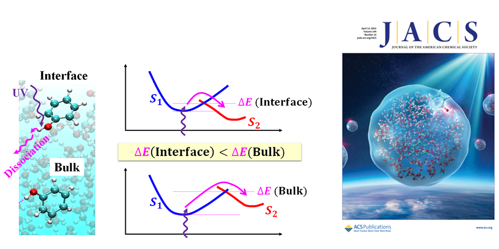 Why the Photochemical Reaction of Phenol Becomes Ultrafast at the Air–Water Interface: The Effect of Surface Hydration