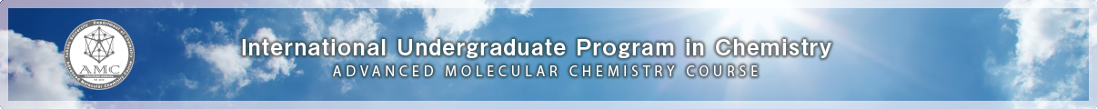 International Undergraduate Program in Chemistry Advanced Molecular Chemistry Course